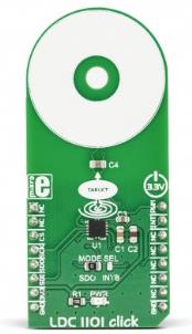 LDC1101 click (Inductance Measurement)