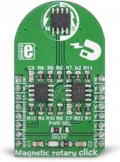 Magnetic rotary click