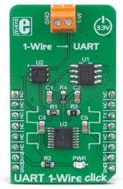 UART 1-Wire Click