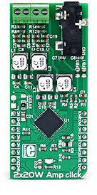 2x20W Amp click
