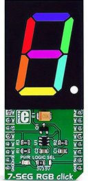 7-SEG RGB click