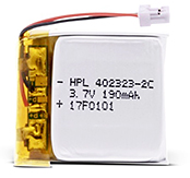 Li-Po Battery 3.7V 190mAh