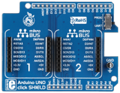Arduino UNO click Shield
