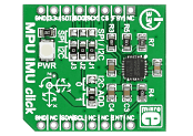 MPU IMU click (Accel, Gyro, Fusion)