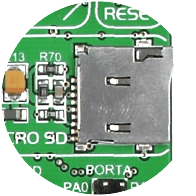 microSD card slot