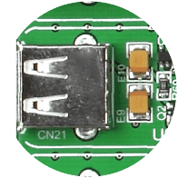 USB host connector
