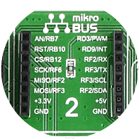 mikroBUS socket 1