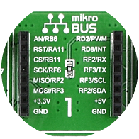 mikroBUS socket 2