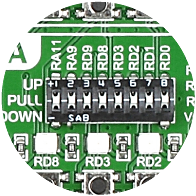 Tri-state DIP switches