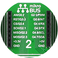 mikroBUS socket 2