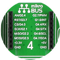mikroBUS socket 4