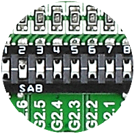 Tri-state DIP switches