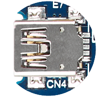 miniUSB connector