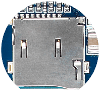 microSD card slot