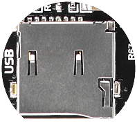 microSD card slot