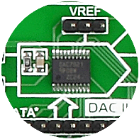DAC7821 D/A converter