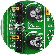 ADC potentiometers