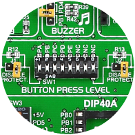 Button Press Level