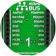 mikroBUS socket 1