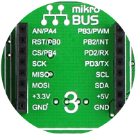 mikroBUS socket 3