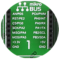 mikroBUS socket 1