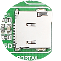 microSD card slot
