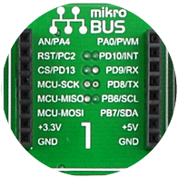mikroBUS socket 1