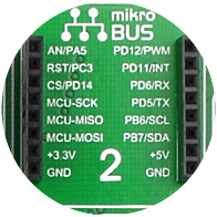 mikroBUS socket 2