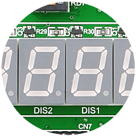 4-digit 7-seg display 4-digit 7-seg display
