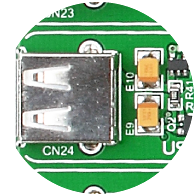 USB host connector