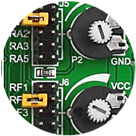 ADC potentiometers