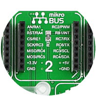 mikroBUS socket 2