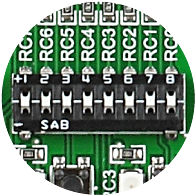 Tri-state DIP switches