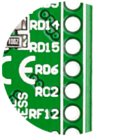 Connection pads Connection pads
