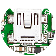 miniUSB UART connector miniUSB UART connector