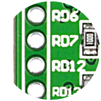Connection pads