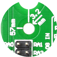 Inner screw holes