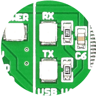 Communication LEDs