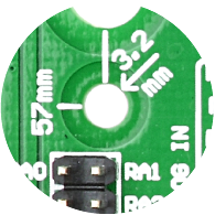Inner screw holes