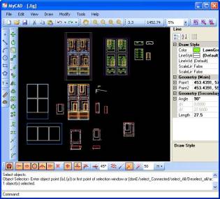 MyCAD Screenshot